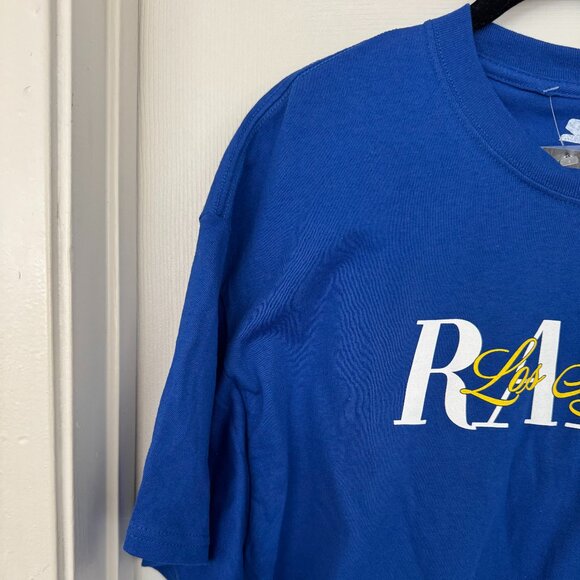 NWT NFL Men's Los Angeles Rams Starter Royal and Sol Collection T-Shirt, XL Blue - Picture 3 of 16